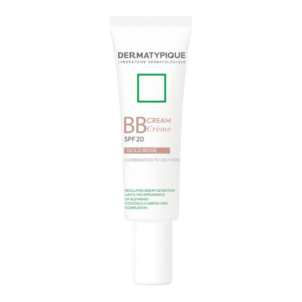 بی بی کرم SPF20 بژ طلایی درماتیپیک